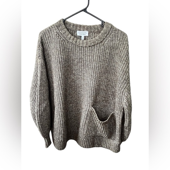 & Other Stories Oversized Patch Pocket Knit Jumper, M - Picture 3 of 7